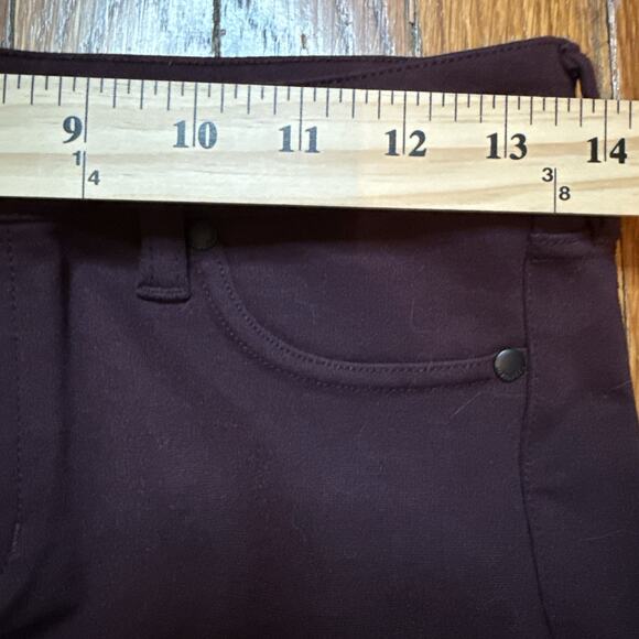 Liverpool Los Angeles Skinny Jeans Maroon 6/28 Petite Butter Soft Stretchy - Picture 3 of 8